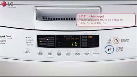 ub code on lg washer|How To Fix The Error Code Ub Or Ur For LG Washing。